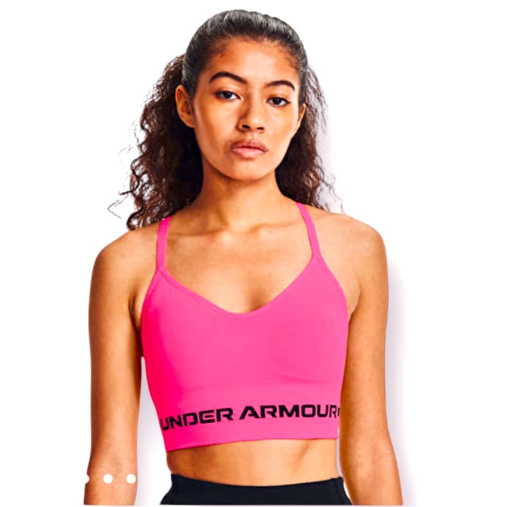 UNDER ARMOUR | Bright Pink Sports Bra